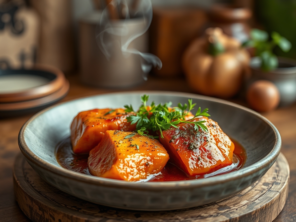 Paprika Haehnchen Pfanne