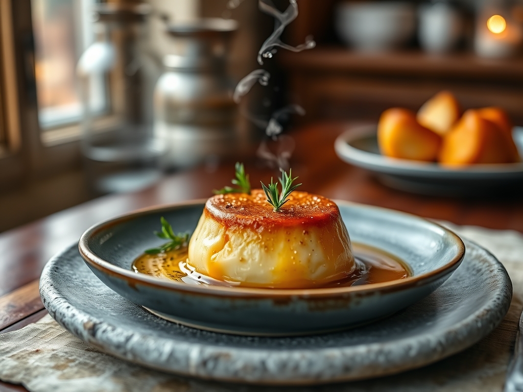 Lavendel Honig Dessert