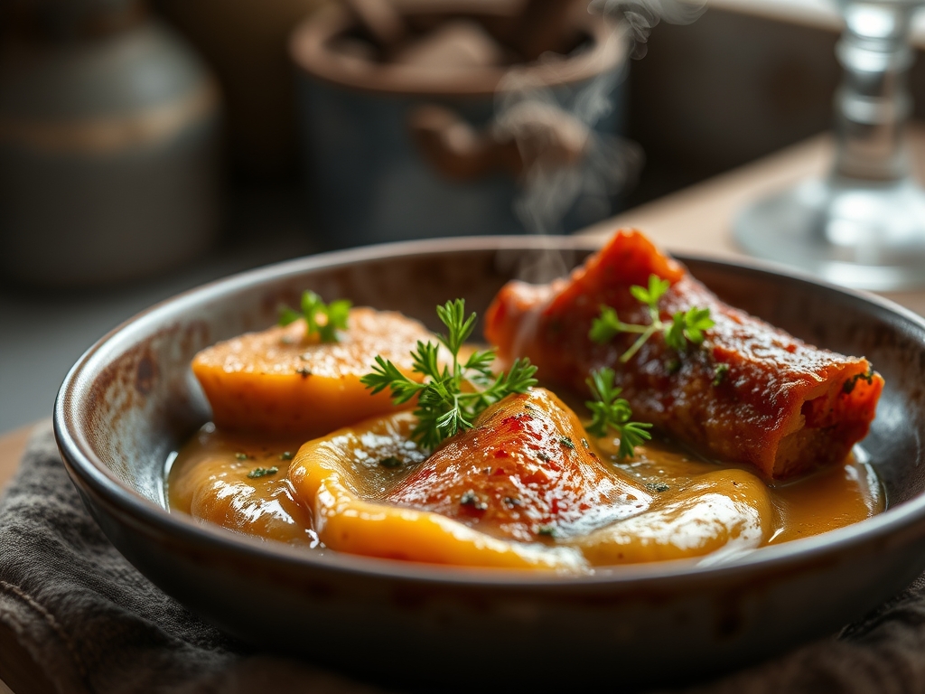 Muskatbluete Macis Suppe